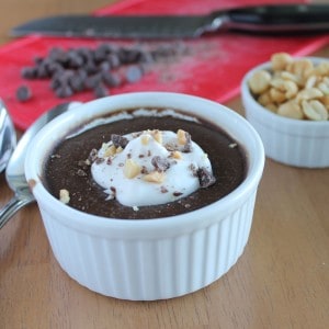 Carob Peanut Butter Pudding