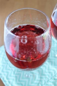 Sparkling White Grape Raspberry Juice
