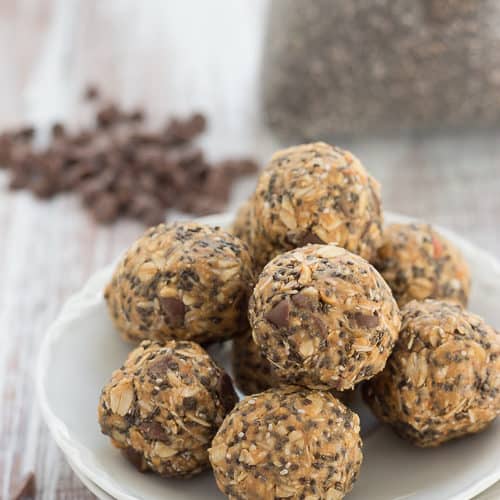 Carob Peanut Butter Energy Bites – Vegan Yumminess